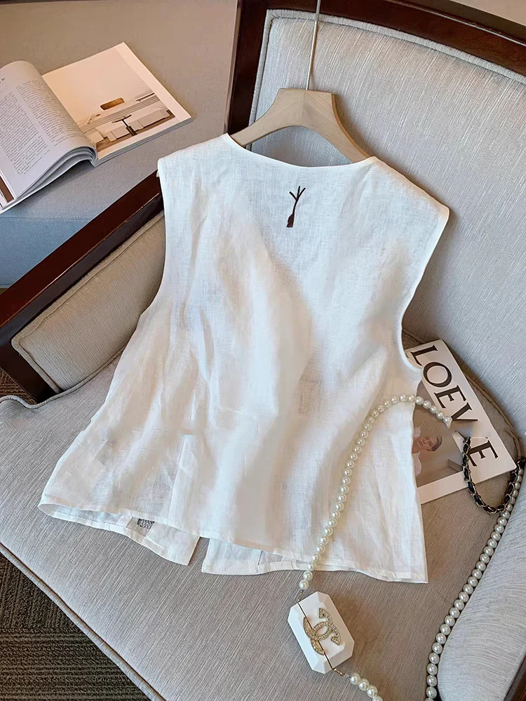 Agnes Vest Summer Top - Image 4