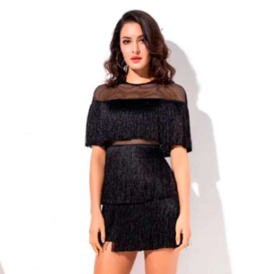Araya Statement Tassel Dress - Image 3