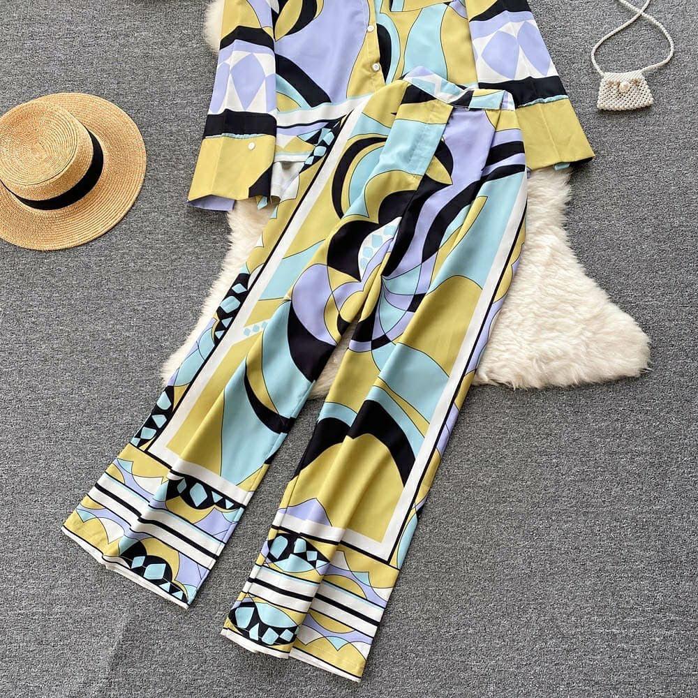 Balimo Coord Set In Multicolor - Image 4