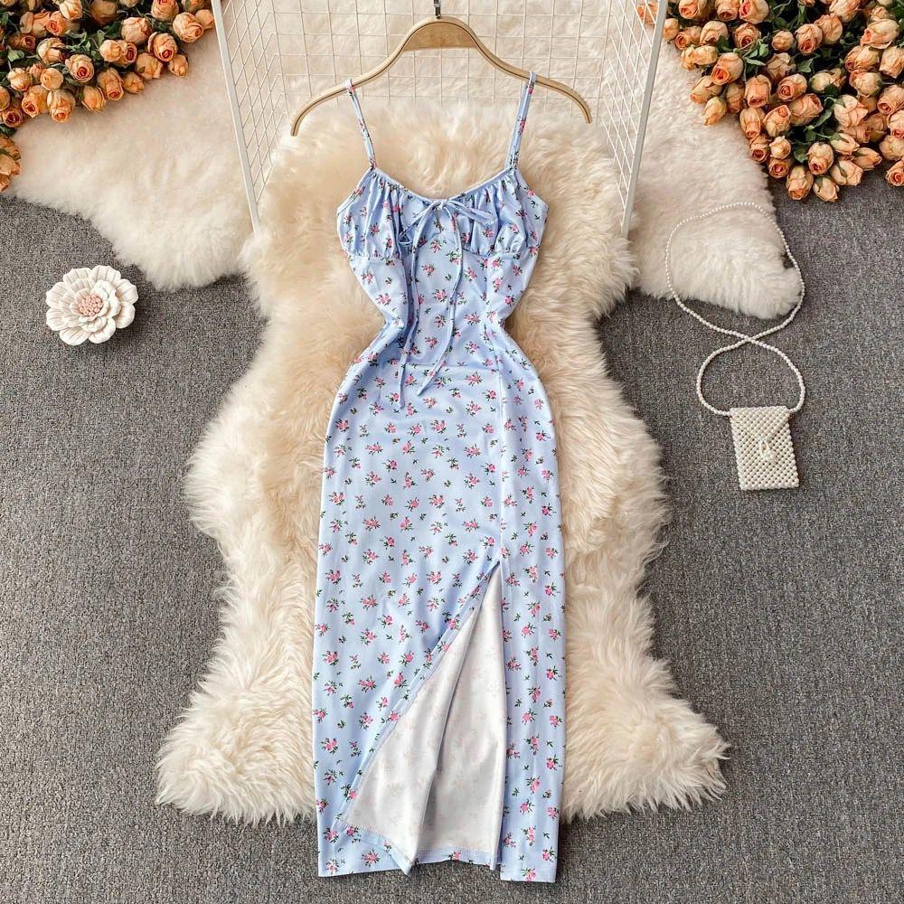 Chelsea Summer Drawstring Midi Dress - Image 3