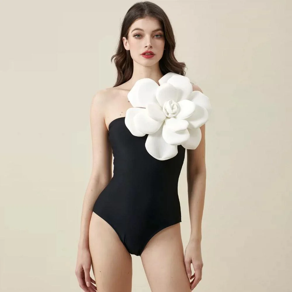Dux Strapless Monokini In Black - Image 6