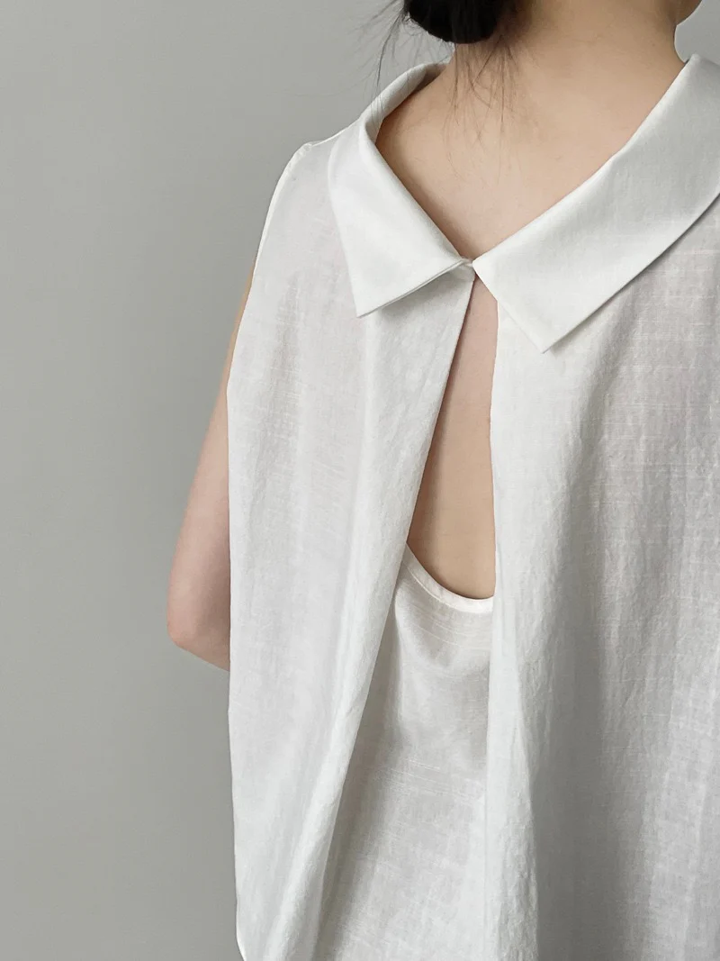 Norris Summer Top In White - Image 4