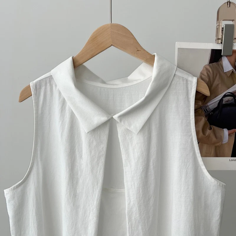 Norris Summer Top In White - Image 5
