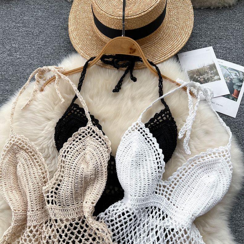 Sevilla Crochet Halterneck Top - Image 10