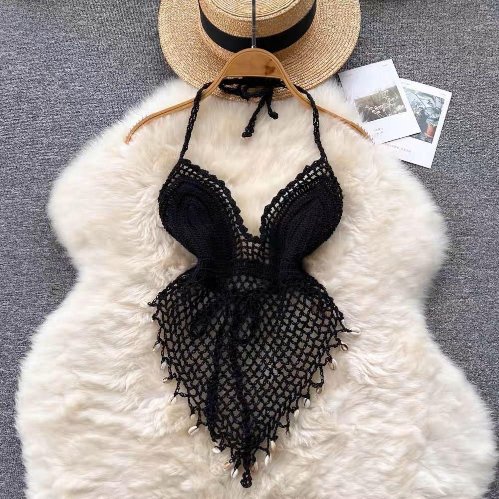 Sevilla Crochet Halterneck Top - Image 5