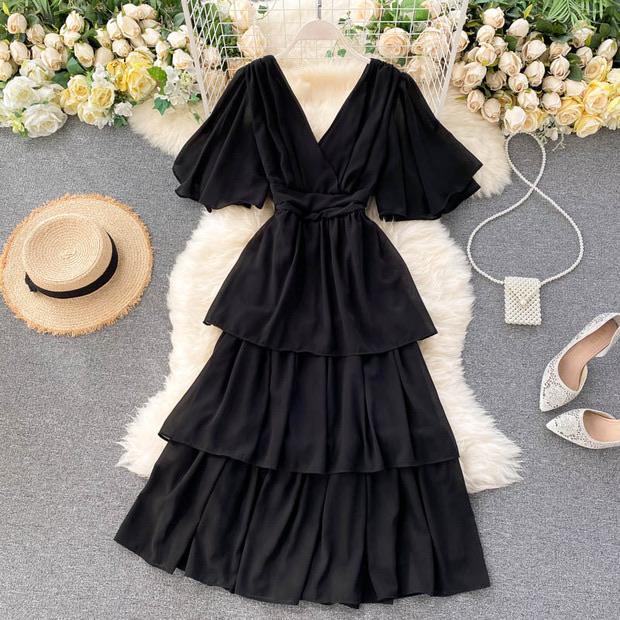 Taurel Flutter Sleeve Dress - Image 6