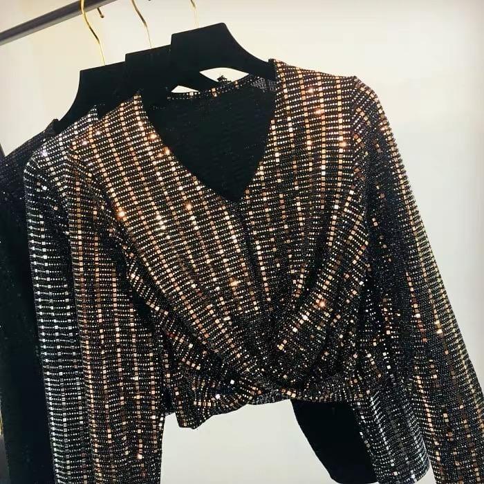 Tinsel Bling Luxury Tops - Image 4